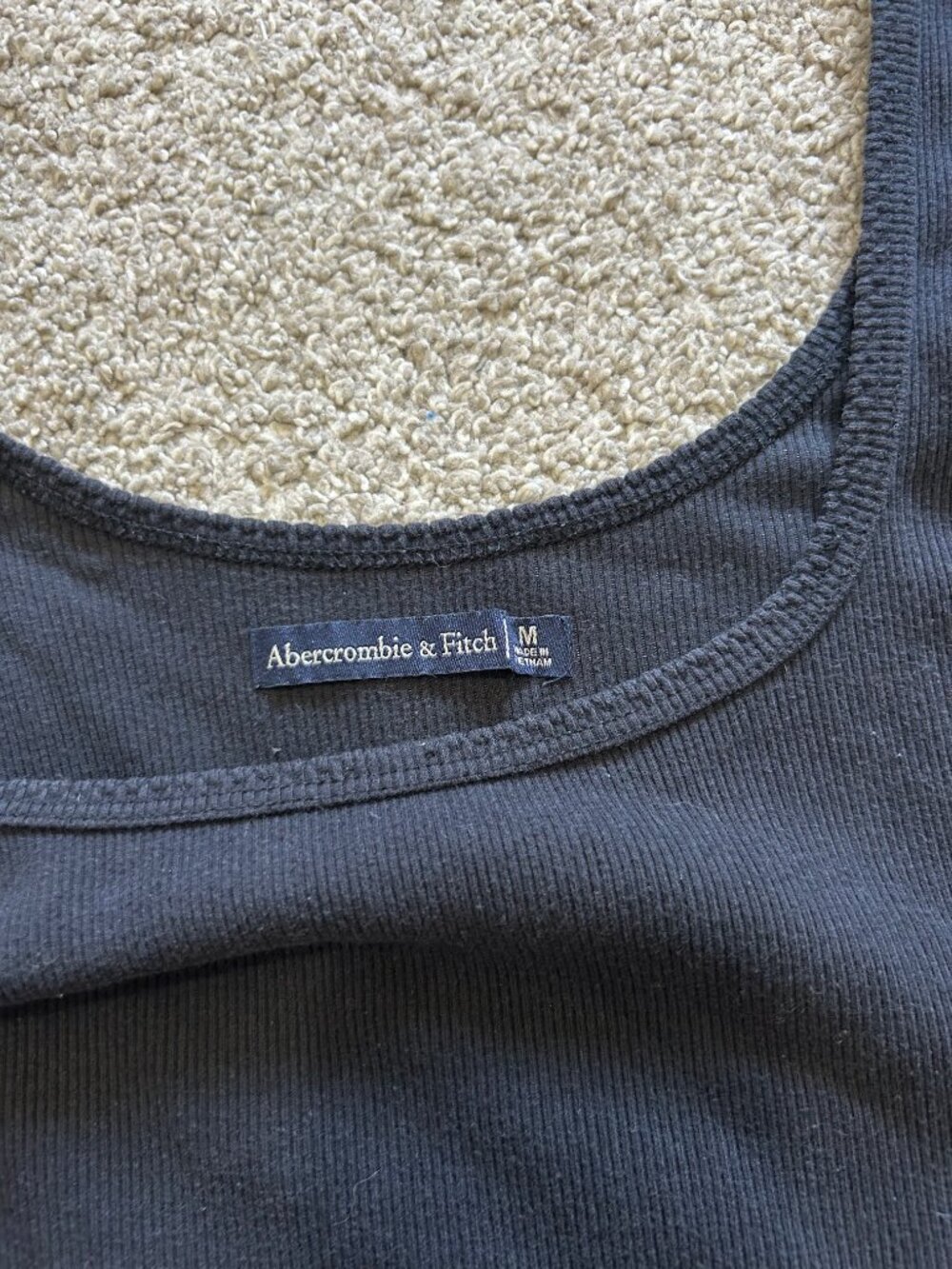 A&F Ribbed Cami - Picture 2 of 2
